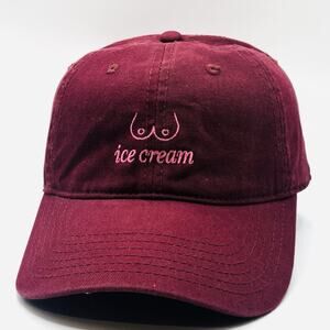 Frida Nip Hat Cap Strapback I’ve Cream Cartoon Boobs